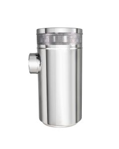 15" Chopped Stainless Air Cleaner Housing for Peterbilt - United Pacific 28201